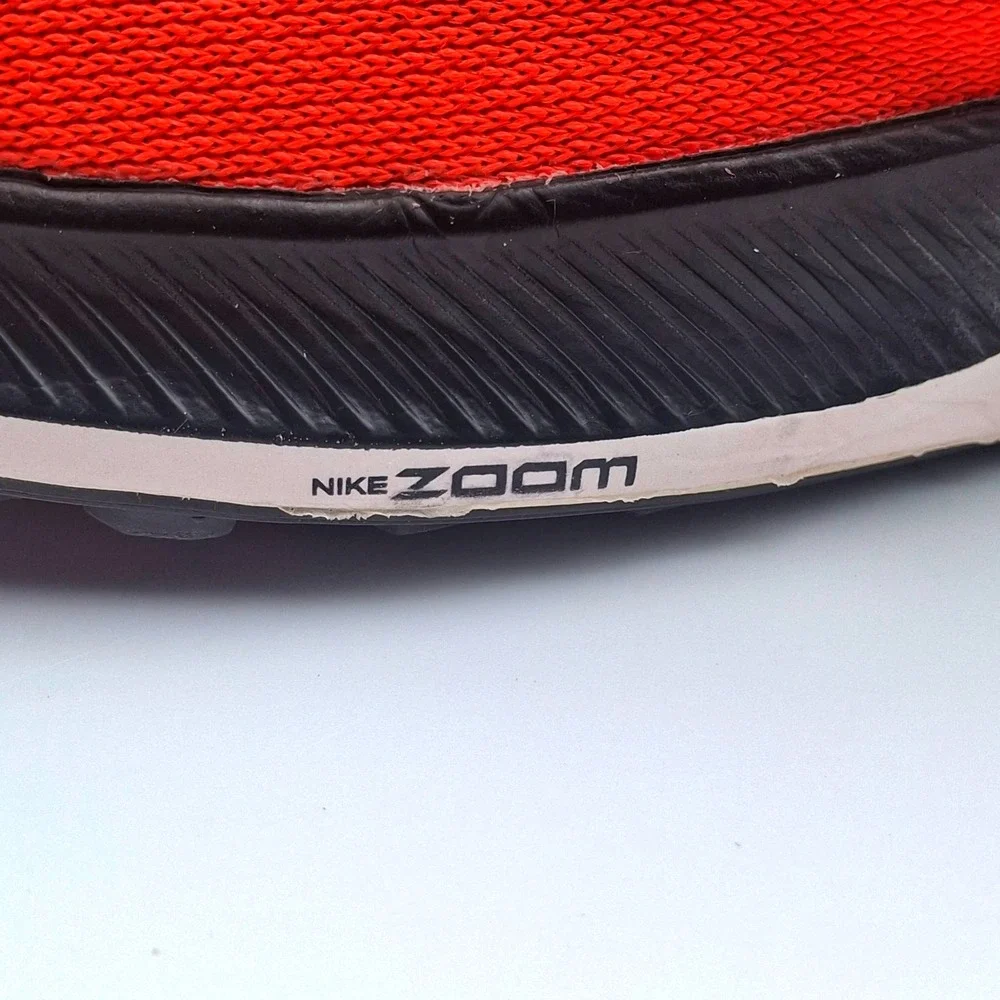 Nike Air Zoom Pegasus 35 Mens 10 Bright Crimson Black Running Shoes 942851-601